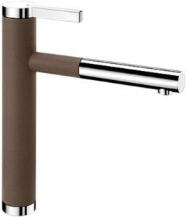 Смеситель Blanco Linee-S Silgranit кофе 518445