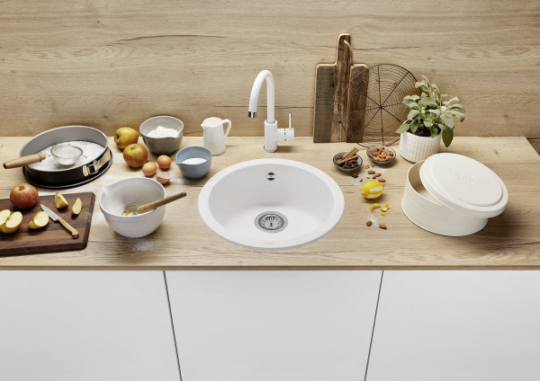 Смеситель Blanco MIDA Silgranit черный 526145
