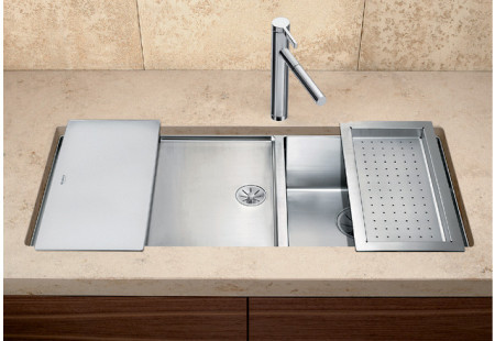 Мойка Blanco Claron 550-T-U нержавеющая сталь полированная 521562