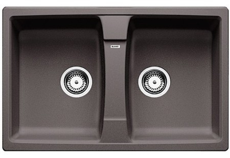 Мойка Blanco Lexa 8 SILGRANIT PuraDur темная скала 524961