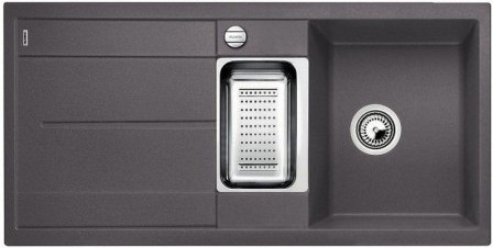 Мойка Blanco Metra 6 S-F темная скала 519118