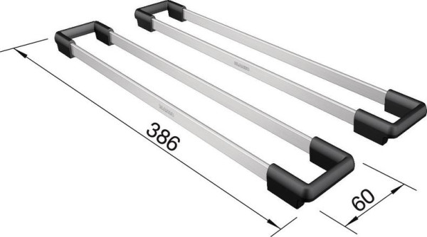 Мойка Blanco Etagon 500-U SILGRANIT PuraDur черный клапан-автомат InFino 525887