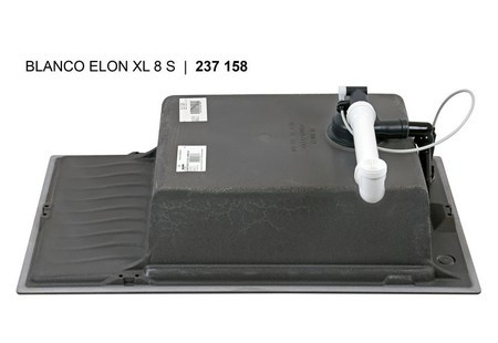 Мойка Blanco Elon XL 8 S белый клапан-автомат InFino 524864