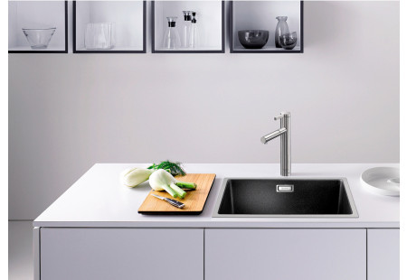 Смеситель Blanco Linee-S нержавеющая сталь 517592