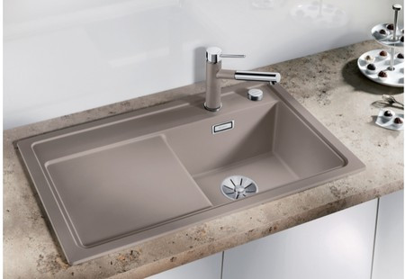 Мойка Blanco ZENAR 45S-1 кофе чаша справа клапан-автомат InFino 523798